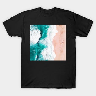 Blue Ocean Summer Beach Waves T-Shirt